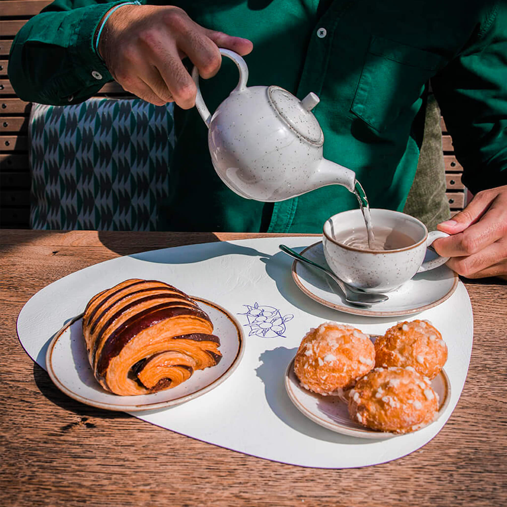 Sets de table en cuir artificiel