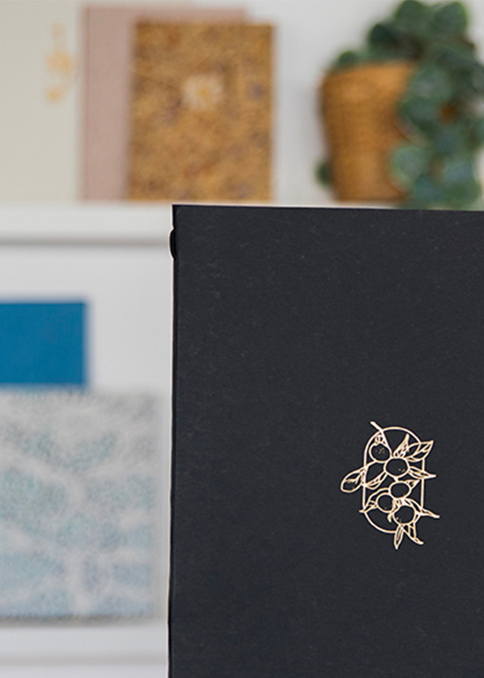 Protège-menu souple en carton kraft