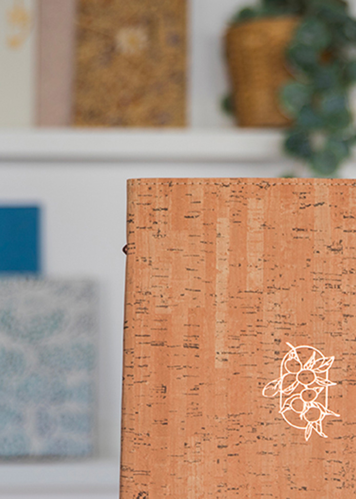 Protège-menu souple façon liège