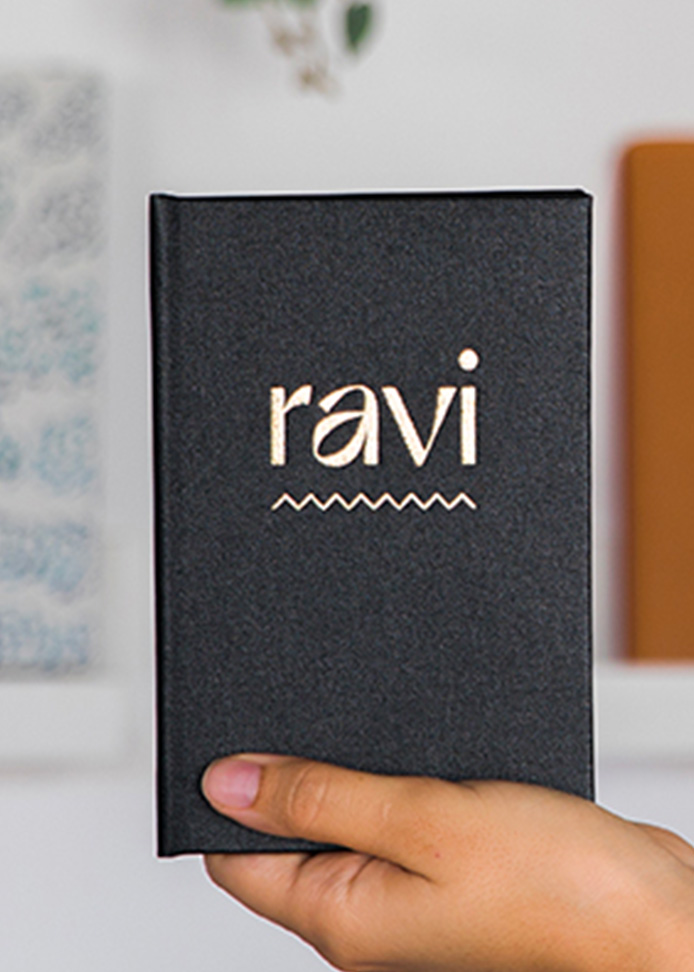 Porte-addition rigide en toile enduite