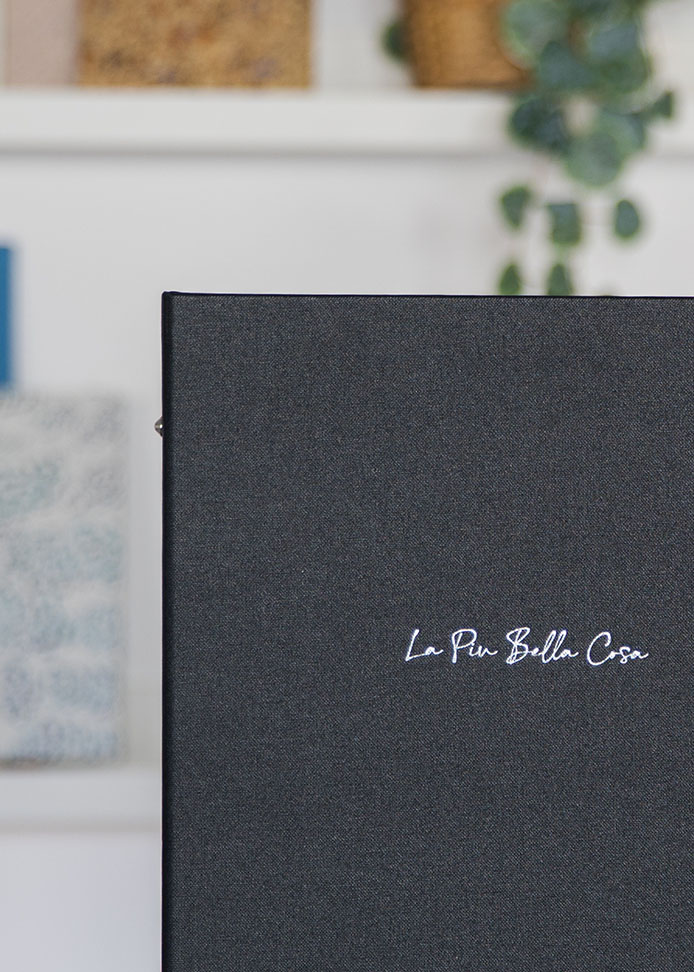 Protège-menu rigide en toile enduite