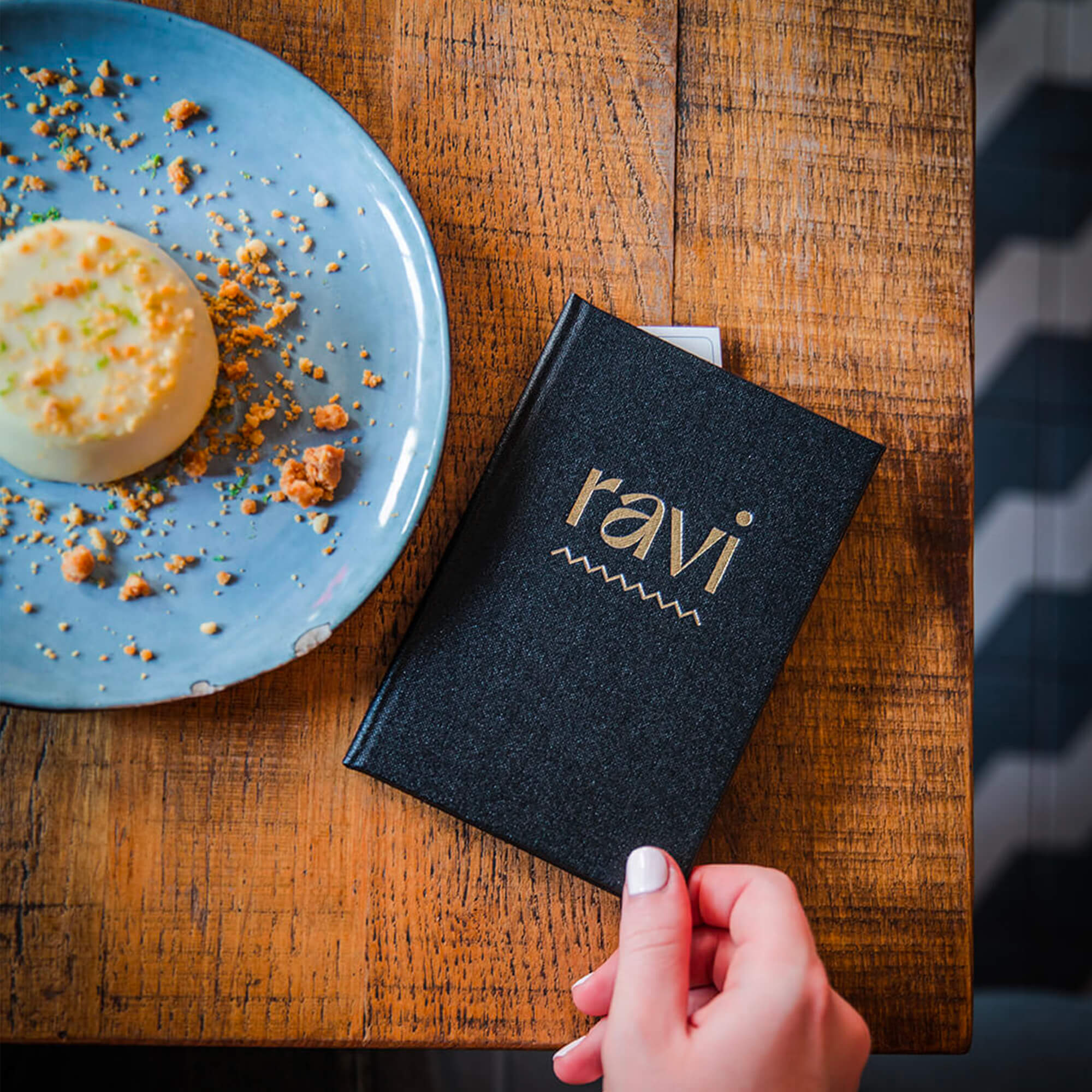 Porte-addition rigide en toile enduite