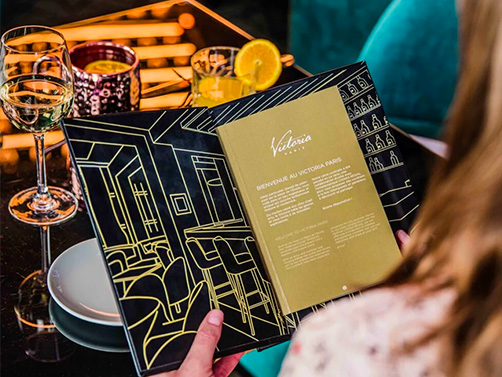 Des cartes de restaurant et de vin intemporelles